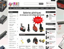 Tablet Screenshot of abm-batteries.com